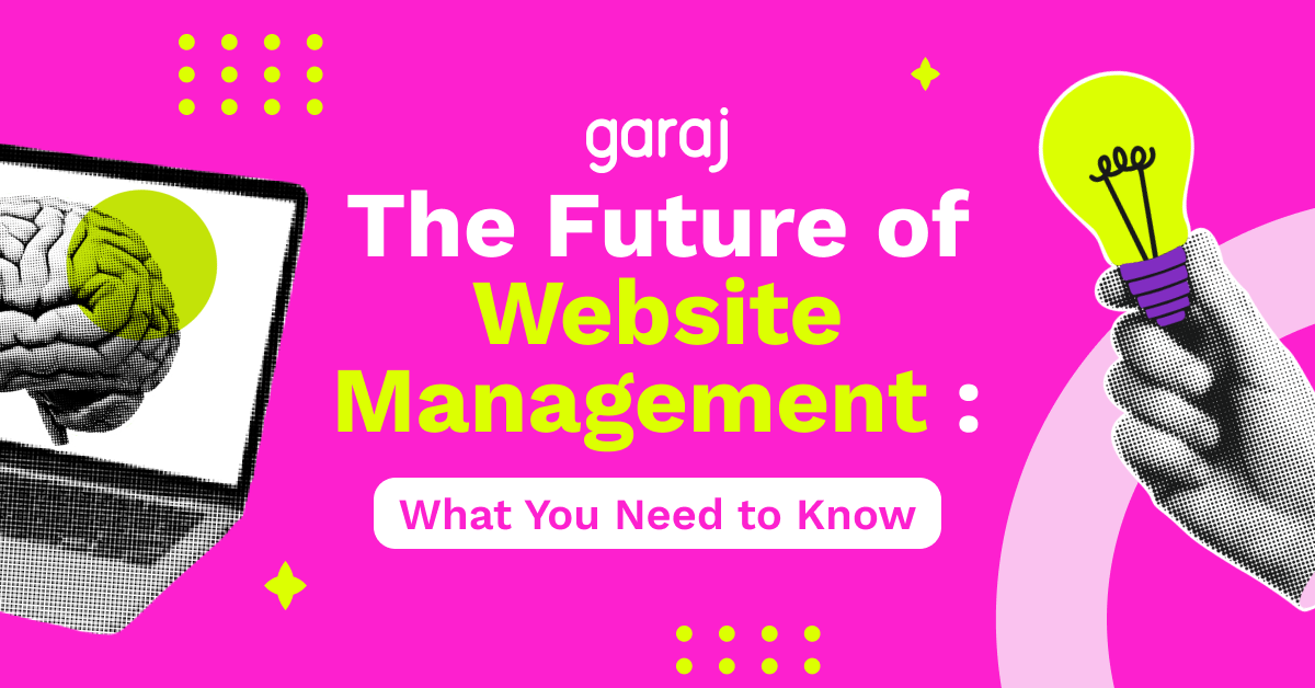 Garaj Blogs Future of website management